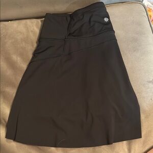 Athleta Black Women's Tennis Skirt - L